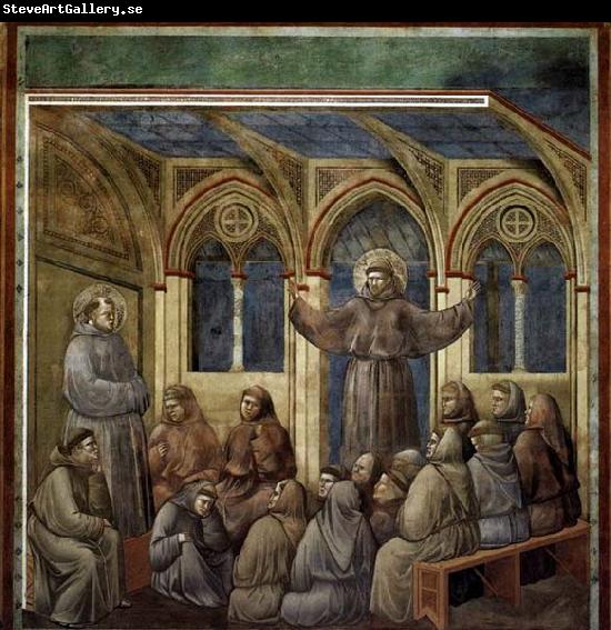 GIOTTO di Bondone Apparition at Arles